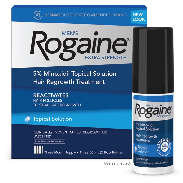 Rogaine lotion 3-month supply - Minoxidil